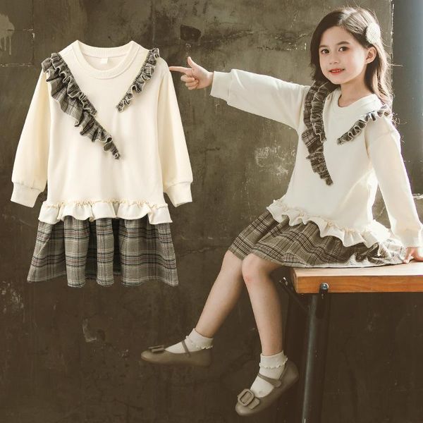 girl's dresses 2021 girl dress children spring autumn lotus leaf edge long sleeve kids for girls casual school wear princess, Red;yellow
girl's dresses 2021 girl dress children spring autumn lotus leaf edge long sleeve kids for girls casual school wear princess, Red;yellow