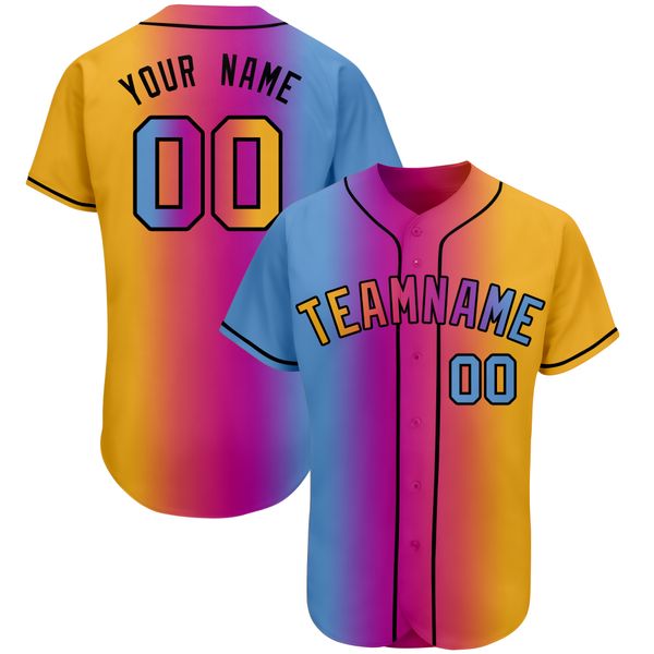 custom baseball jersey fashion trend hip-hop street style personality gradient printing custom baseball training uniform quick-drying shirt, Black
custom baseball jersey fashion trend hip-hop street style personality gradient printing custom baseball training uniform quick-drying shirt, Black