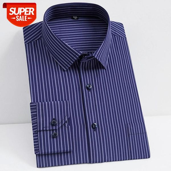 long sleeved striped shirts men social casual regular fit vertical line busines mens dress shirts with chest pocket new fashion #2m0o, White;black
long sleeved striped shirts men social casual regular fit vertical line busines mens dress shirts with chest pocket new fashion #2m0o, White;black
