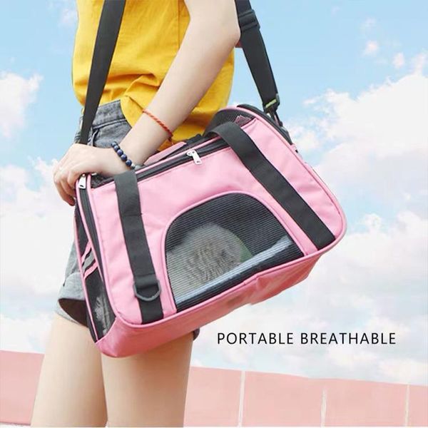 pet carrier bag cat dog travel backpack portable single-shoulder bag breathable puppy kitten nylon mesh backpack dog accessories
pet carrier bag cat dog travel backpack portable single-shoulder bag breathable puppy kitten nylon mesh backpack dog accessories