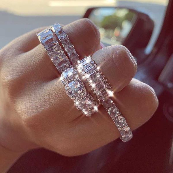 wedding rings 2021 arrived baguette cubic zirconia ring for women micro pave cz eternity band stack silver white finger, Slivery;golden
wedding rings 2021 arrived baguette cubic zirconia ring for women micro pave cz eternity band stack silver white finger, Slivery;golden