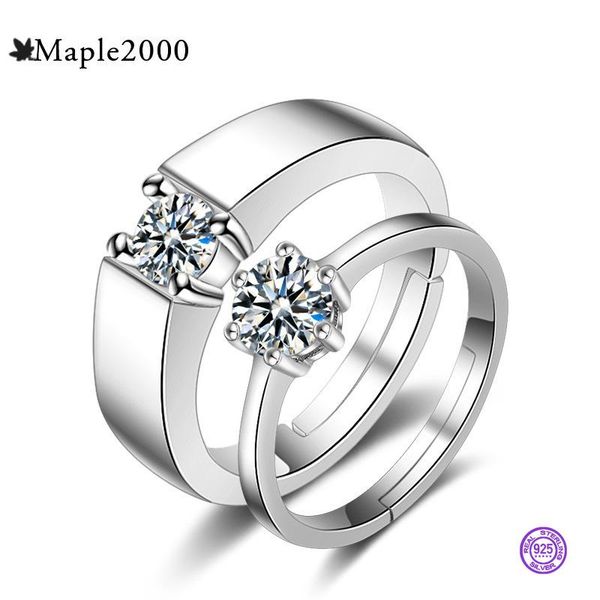 cluster rings men 925 sterling silver wedding ring pair of opening couple zircon engagement charm for women, Golden;silver
cluster rings men 925 sterling silver wedding ring pair of opening couple zircon engagement charm for women, Golden;silver