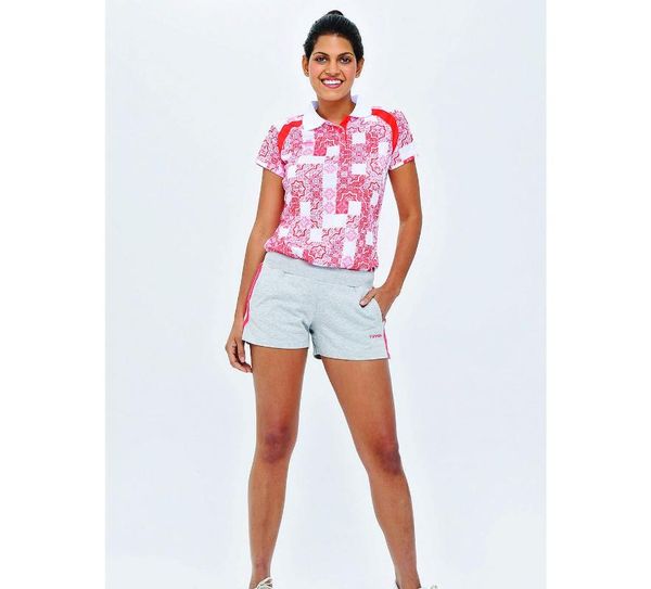 tryon base-21.326 base women 's shorts, White;black