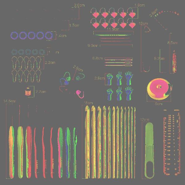 storage bags knitting needles set tpr soft handle crochet diy hand-make stainless steel hooks sweater weaving tools
storage bags knitting needles set tpr soft handle crochet diy hand-make stainless steel hooks sweater weaving tools