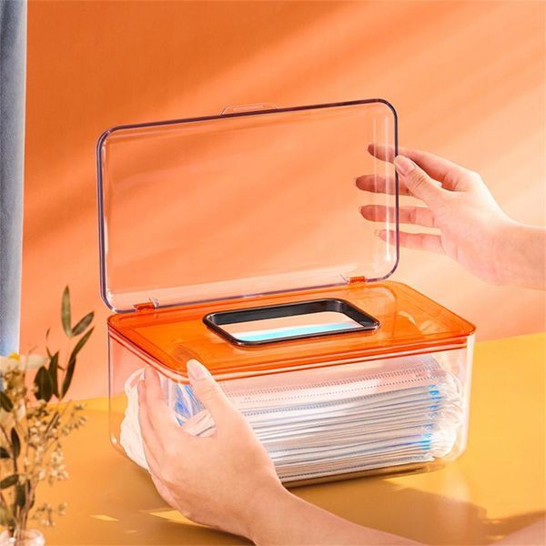 tissue boxes & napkins holder paper towel with spring cover transparent box mask case deskstorage organizer home accessories
tissue boxes & napkins holder paper towel with spring cover transparent box mask case deskstorage organizer home accessories
