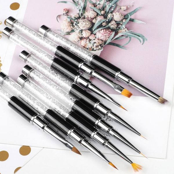 nail art kits 8pcs professional black rhinestone brush carving pen powder diy manicure drawing kit tool gadgets
nail art kits 8pcs professional black rhinestone brush carving pen powder diy manicure drawing kit tool gadgets