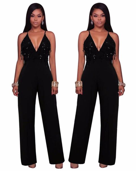 women's jumpsuits & rompers bursts, european and american clothes, deep v collar, sleeveless body repair pants long 2021, Black;white
women's jumpsuits & rompers bursts, european and american clothes, deep v collar, sleeveless body repair pants long 2021, Black;white