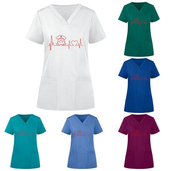 women of short decorate on v blusa purse from uniform labor nurse solid accessories kkf7, White;black
women of short decorate on v blusa purse from uniform labor nurse solid accessories kkf7, White;black