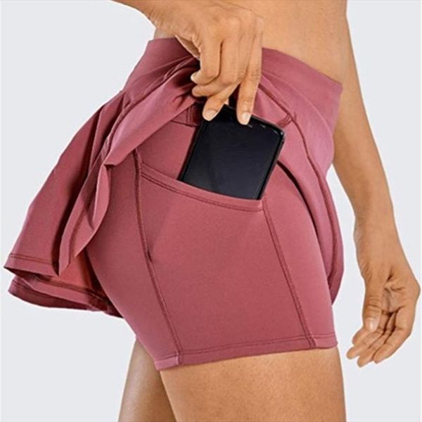 fitness high waist elastic workout womens shorts skirt seamless double layer with pocket push up female, White;black
fitness high waist elastic workout womens shorts skirt seamless double layer with pocket push up female, White;black