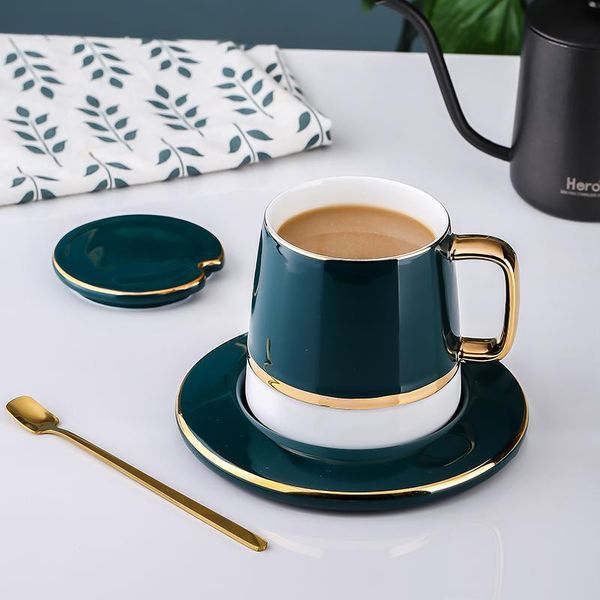 mugs ceramic mug with lid milk coffee cups european porcelain creative simple espresso couple cup and saucer set gold spoon
mugs ceramic mug with lid milk coffee cups european porcelain creative simple espresso couple cup and saucer set gold spoon