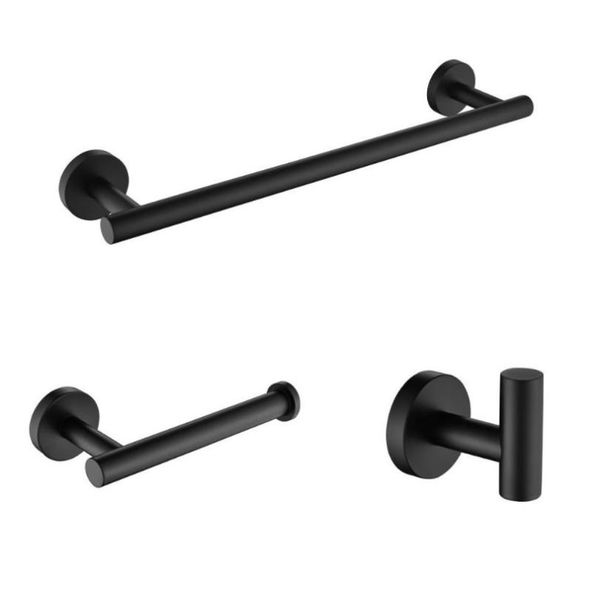 towel racks 3-piece stainless steel bathroom rack set wall-mounted-black bar hardware pendant
towel racks 3-piece stainless steel bathroom rack set wall-mounted-black bar hardware pendant