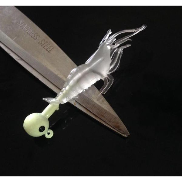 1pc 5g & 6.35g luminous shrimp jigs fishing hooks lead + pvc fishing lure soft baits & lures pesca fishing tackl jllvwv sport77777
1pc 5g & 6.35g luminous shrimp jigs fishing hooks lead + pvc fishing lure soft baits & lures pesca fishing tackl jllvwv sport77777