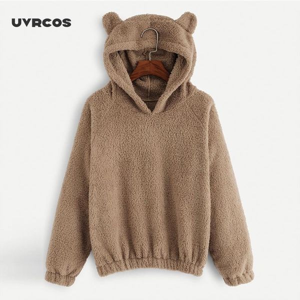 autumn winter women sweatshirt solid color fleece hoodies casual kawaii plush warm sweatshirt women 210712, Black
autumn winter women sweatshirt solid color fleece hoodies casual kawaii plush warm sweatshirt women 210712, Black