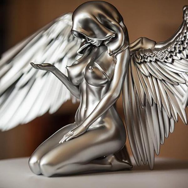 novelty items art angel creative sculpture female woman w ings kneeling cloak hat decorative resin craft gift 3d statue decor indoor
novelty items art angel creative sculpture female woman w ings kneeling cloak hat decorative resin craft gift 3d statue decor indoor