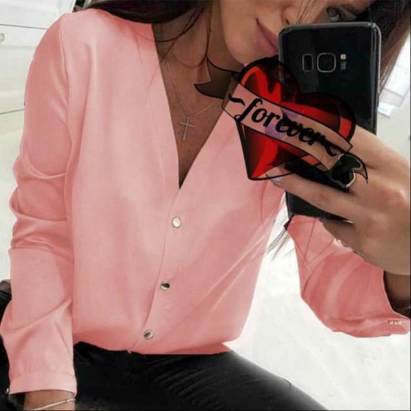 women casual elegant fashion front button blouse long sleeve v neck solid office lady shirt autumn new fashion, White
women casual elegant fashion front button blouse long sleeve v neck solid office lady shirt autumn new fashion, White