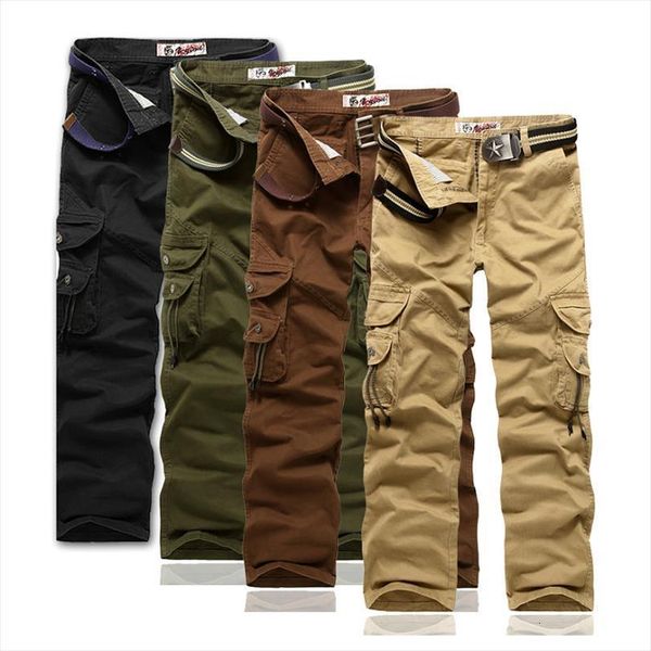 spring autumn fashion regular cargo women pants cotton casual military multi pocket mens tactical, Black
spring autumn fashion regular cargo women pants cotton casual military multi pocket mens tactical, Black