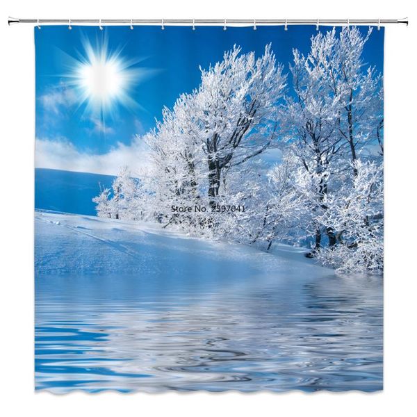 shower curtains 3d printed winter snow scenery bathroom curtain waterproof polyester home decor with hook 180*200cm
shower curtains 3d printed winter snow scenery bathroom curtain waterproof polyester home decor with hook 180*200cm