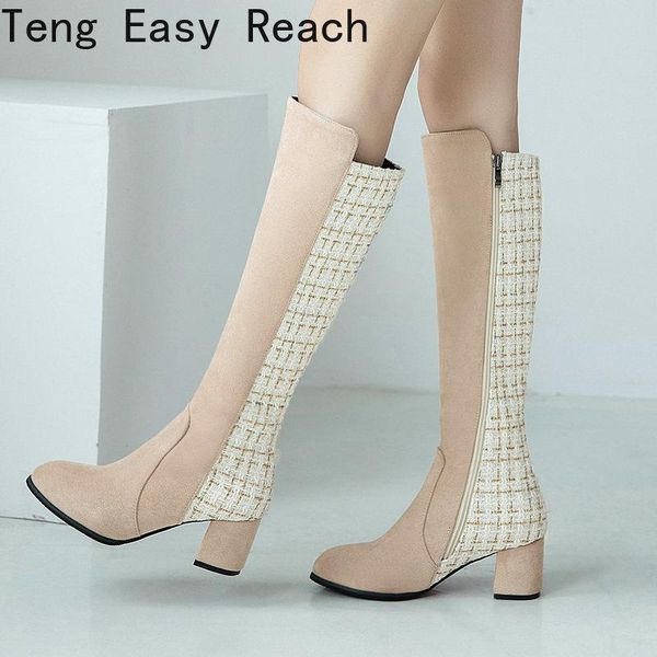 boots 2021 women flock leather knee high fashion square heel long autumn winter zipper black apricot 43
boots 2021 women flock leather knee high fashion square heel long autumn winter zipper black apricot 43