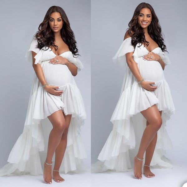 2021 white ruffle plus size pregnant ladies maternity sleepwear dress ho-lo nightgowns for pshoot lingerie bathrobe nightwear baby shower
2021 white ruffle plus size pregnant ladies maternity sleepwear dress ho-lo nightgowns for pshoot lingerie bathrobe nightwear baby shower