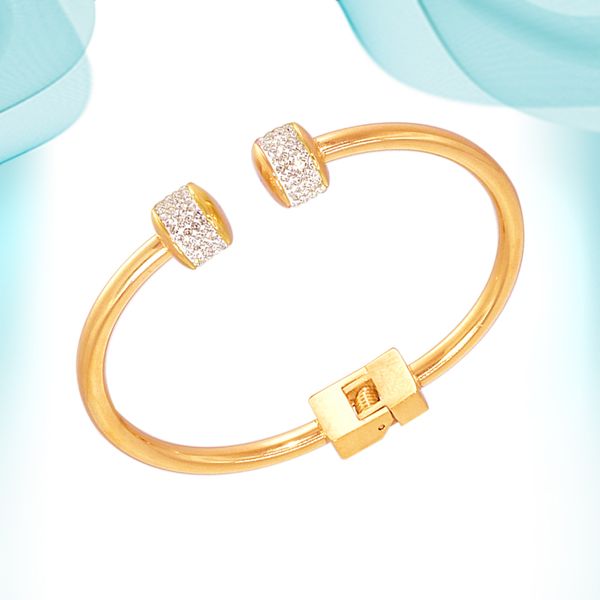ctystal love bracelet mud diamond stainless steel bangles new fashion style double ball titanium lock bracelets exquisitely customized for w, Black
ctystal love bracelet mud diamond stainless steel bangles new fashion style double ball titanium lock bracelets exquisitely customized for w, Black