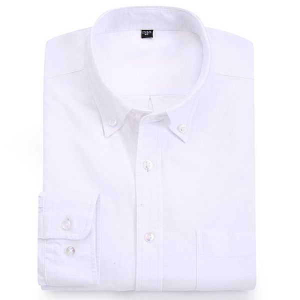 soft pure washed cotton leisure solid shirts for men slim fit full sleeve casual quality pocket male shirts, White;black
soft pure washed cotton leisure solid shirts for men slim fit full sleeve casual quality pocket male shirts, White;black