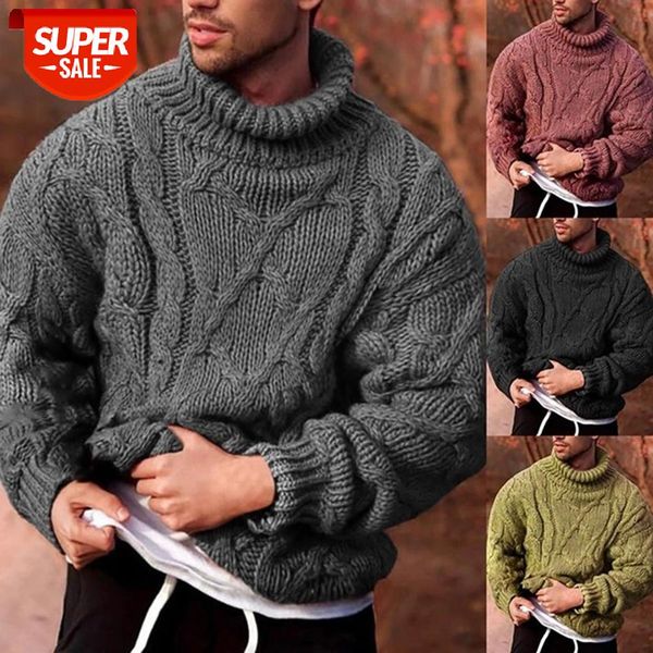 fashion 2020 new autumn winter men's sweater men's turtleneck braid knit sweater turtle neck knitted pullovers #nv2b, White;black
fashion 2020 new autumn winter men's sweater men's turtleneck braid knit sweater turtle neck knitted pullovers #nv2b, White;black