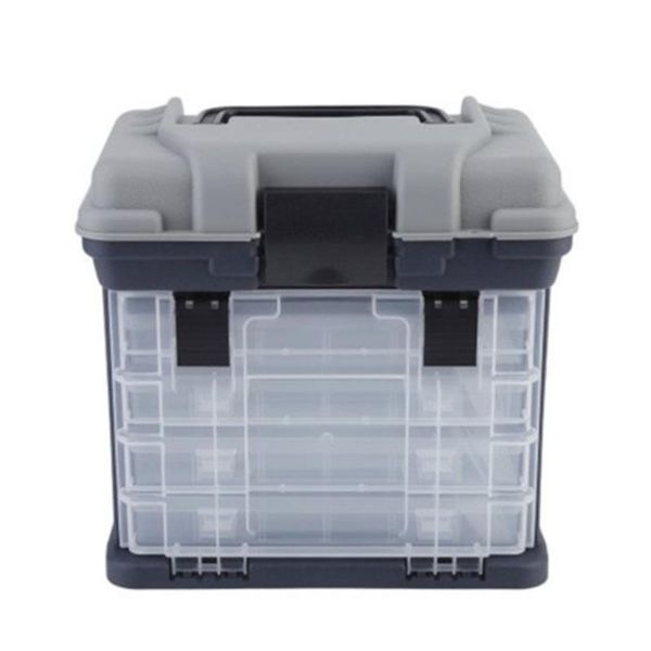 fishing accessories portable 4 layer bait shrimp storage box fish hook line gear protective cover outdoor 
fishing accessories portable 4 layer bait shrimp storage box fish hook line gear protective cover outdoor