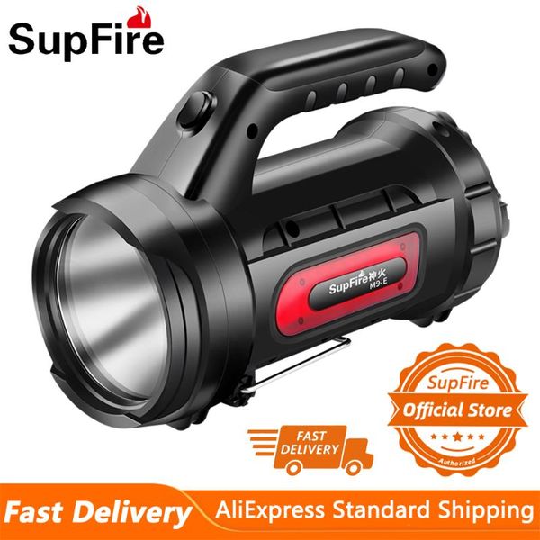 supfire m9-e led searchlight long rang rechargeable camping waterproof super bright 775 lumens 5 modes with red light
supfire m9-e led searchlight long rang rechargeable camping waterproof super bright 775 lumens 5 modes with red light