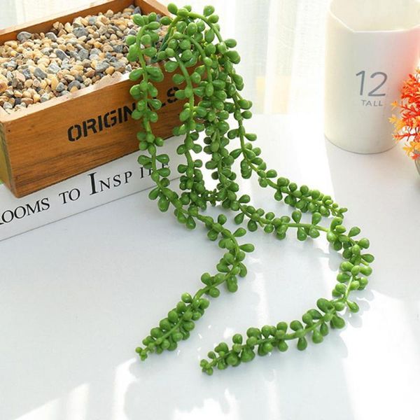 decorative flowers & wreaths artificial succulents hanging wall plants pearls fleshy vine green branches home decoration plastic garland wed
decorative flowers & wreaths artificial succulents hanging wall plants pearls fleshy vine green branches home decoration plastic garland wed