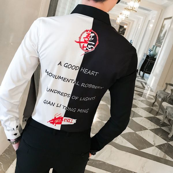 men's straights dressed in casual long sleeve shirts fine chinese style social shirt streetwear night club party homme blouse jdsg, White;black
men's straights dressed in casual long sleeve shirts fine chinese style social shirt streetwear night club party homme blouse jdsg, White;black