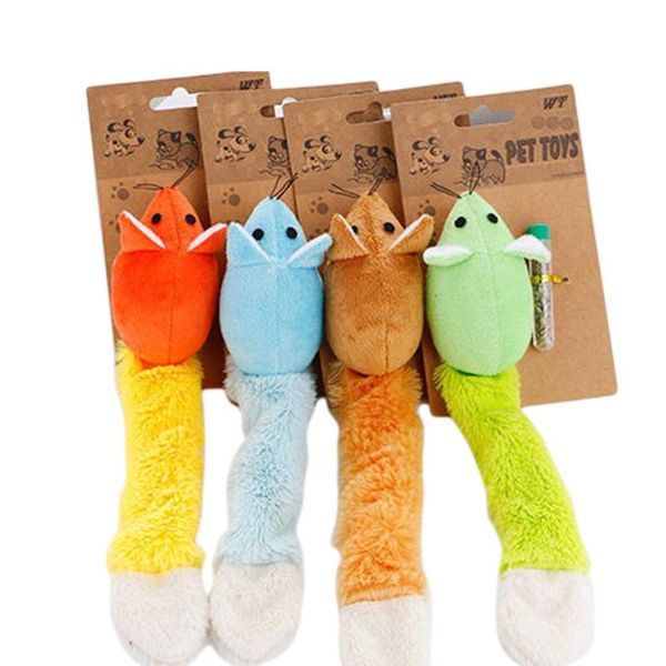 cat toys long tail mouse teaster pet trainning playing interactive toy exercise with catnip
cat toys long tail mouse teaster pet trainning playing interactive toy exercise with catnip