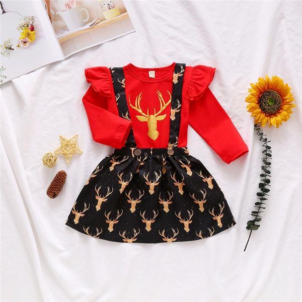 clothing sets 2021 fashion 2pcs little infant toddler girls christmas set children long sleeve reindeer print suspenders belt skirt outf1, White
clothing sets 2021 fashion 2pcs little infant toddler girls christmas set children long sleeve reindeer print suspenders belt skirt outf1, White