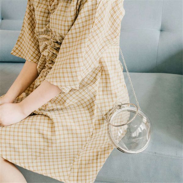 fashionnet red same transparent round slanting chic korean style single shoulder chain hand bag
fashionnet red same transparent round slanting chic korean style single shoulder chain hand bag