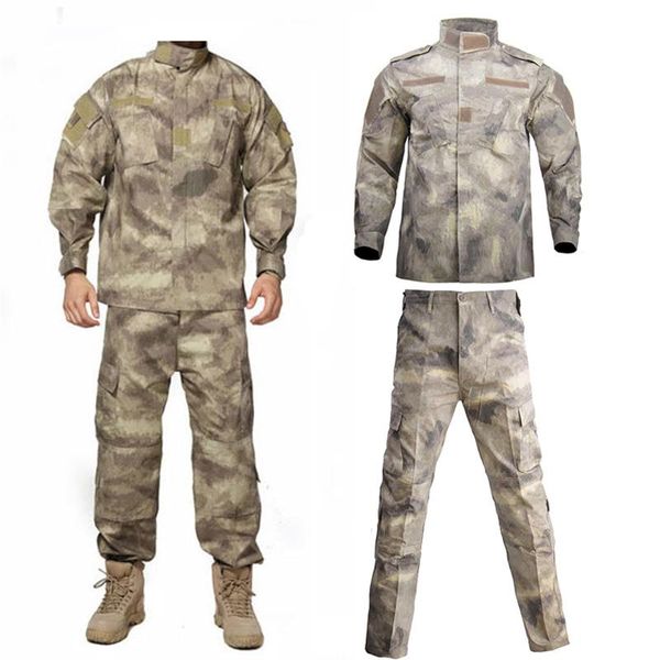 hunting sets camouflage tactical clothing army uniform men special forces soldier training combat clothes jacket pant set, Camo
hunting sets camouflage tactical clothing army uniform men special forces soldier training combat clothes jacket pant set, Camo