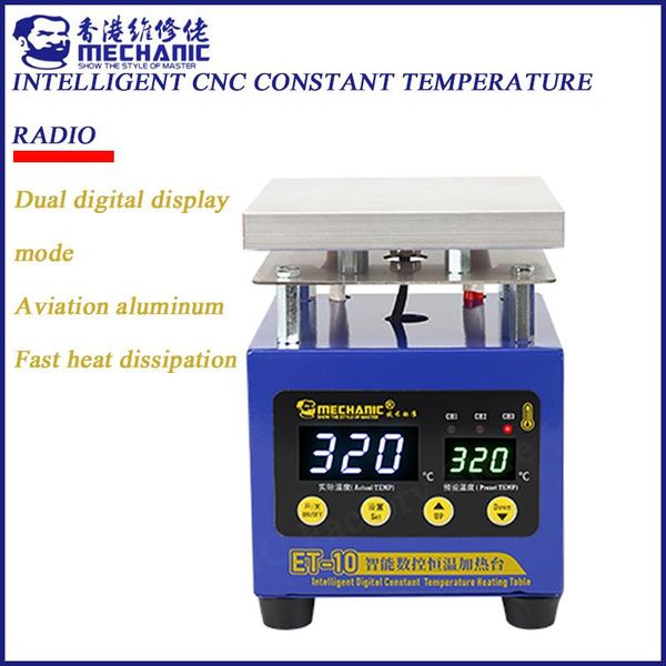 power tool sets mechanic intelligent digital constant temperature heating table for middle frame removing bga reballing pcb preheating platf
power tool sets mechanic intelligent digital constant temperature heating table for middle frame removing bga reballing pcb preheating platf