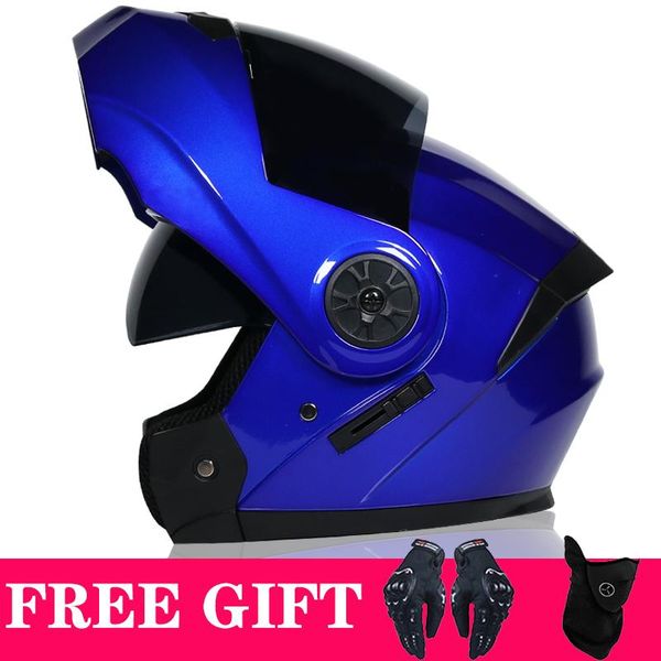 motorcycle helmets 2 gifts men women racing dual lens motocross helmet full face safety flip up cascos para moto
motorcycle helmets 2 gifts men women racing dual lens motocross helmet full face safety flip up cascos para moto