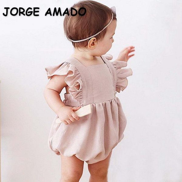 rompers 2021 korean style summer baby girls bodysuit sleeves jumpsuit linen cotton pp bloomers born cute kids outfits e317, Blue
rompers 2021 korean style summer baby girls bodysuit sleeves jumpsuit linen cotton pp bloomers born cute kids outfits e317, Blue