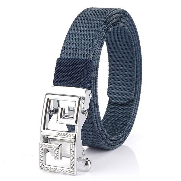 belts women's toothless automatic buckle belt studded letter nonporous casual nylon 2.5cm canvas luxury designer, Black;brown
belts women's toothless automatic buckle belt studded letter nonporous casual nylon 2.5cm canvas luxury designer, Black;brown