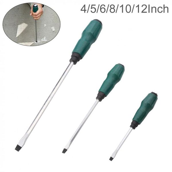 hand tools 1pcs 45# steel slotted screwdriver 4/5/6/8/10/12inch type magnetic screw driver home repair tool kit for
hand tools 1pcs 45# steel slotted screwdriver 4/5/6/8/10/12inch type magnetic screw driver home repair tool kit for