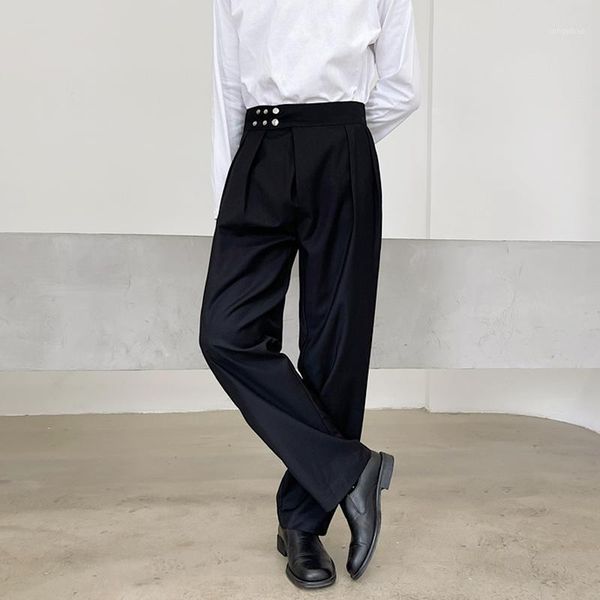 men's pants korean rivet design loose and sagging feeling pisai net red casual solid color versatile wide leg fashio, Black
men's pants korean rivet design loose and sagging feeling pisai net red casual solid color versatile wide leg fashio, Black