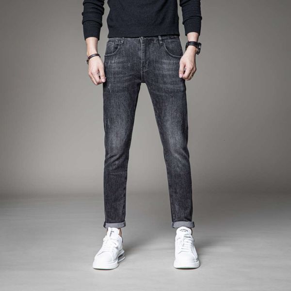 autumn and winter jeans korean slim men's trend elastic casual pants show thin young handsomewinter, Blue
autumn and winter jeans korean slim men's trend elastic casual pants show thin young handsomewinter, Blue