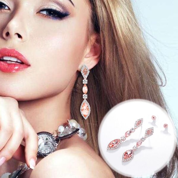 vintage elegant waterdrop crystal fashion earring for women girls luxury rhinestone jewelry earrings, Silver
vintage elegant waterdrop crystal fashion earring for women girls luxury rhinestone jewelry earrings, Silver