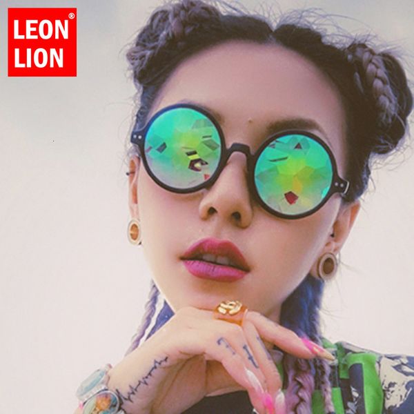 designer sunglasses leonlion round glass facet prism glasses women diamond psychedelic mosaic men funny rave festival party prom, White;black
designer sunglasses leonlion round glass facet prism glasses women diamond psychedelic mosaic men funny rave festival party prom, White;black