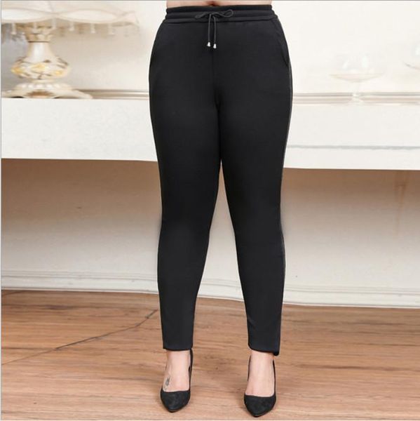 women's pants & capris 2021 autumn winter trousers fashion women elastic waist 10xl plus size thick warm velvet casual black pencil fw7, Black;white
women's pants & capris 2021 autumn winter trousers fashion women elastic waist 10xl plus size thick warm velvet casual black pencil fw7, Black;white
