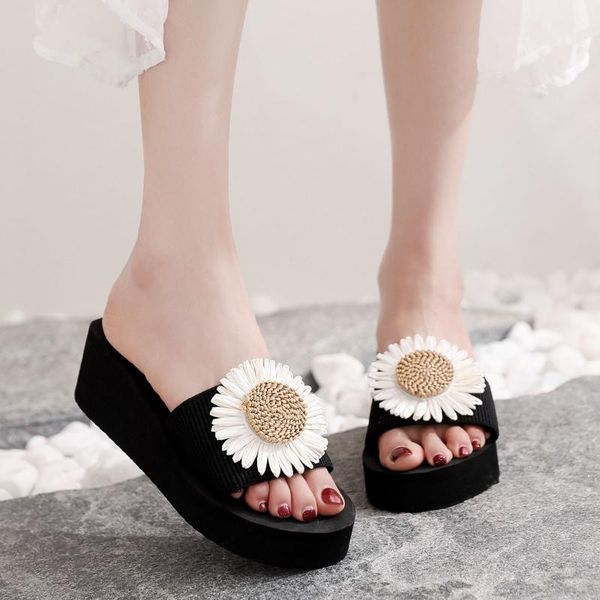 sandals sun flower women's women beach breathable outdoor flowers casual middle heels home flat shoes zapatos de mujer, Black
sandals sun flower women's women beach breathable outdoor flowers casual middle heels home flat shoes zapatos de mujer, Black