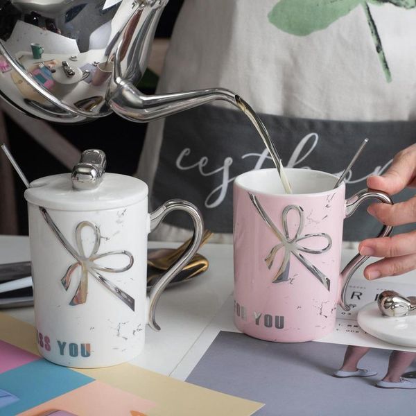 mugs nordic creative bow embossed ceramic cup office water cute milk christmas gift mug reusable with lid and spoon
mugs nordic creative bow embossed ceramic cup office water cute milk christmas gift mug reusable with lid and spoon