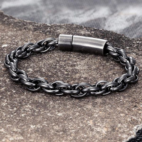 link, chain mkendn 8mm cuban link bracelet men vintage oxidized black stainless steel fashion male bracelets punk rock biker jewelry
link, chain mkendn 8mm cuban link bracelet men vintage oxidized black stainless steel fashion male bracelets punk rock biker jewelry