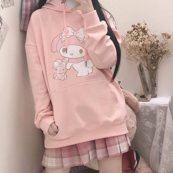 new deeptown anime winter 2021 fashion kawaii pink print hoodie long sleeve cute warm plus veet sweatshirt women ipt3, Black
new deeptown anime winter 2021 fashion kawaii pink print hoodie long sleeve cute warm plus veet sweatshirt women ipt3, Black