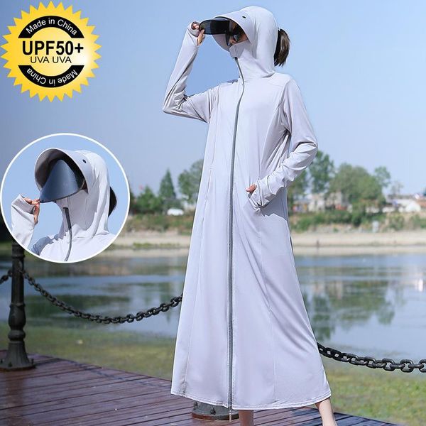 women's jackets fashion outdoor thin sun protection clothing womens anti-uv breathable summer jacket hooded ice silk beach long coats s, Black;brown
women's jackets fashion outdoor thin sun protection clothing womens anti-uv breathable summer jacket hooded ice silk beach long coats s, Black;brown