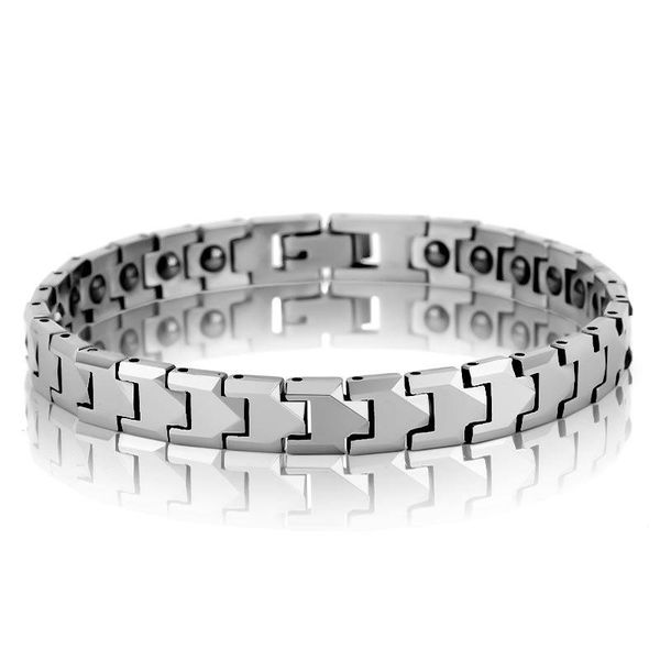 link, chain charm thick 8mm tungsten steel bracelets for men women luxury jewelry 2021 geometric rhombus wristband on hand, Black
link, chain charm thick 8mm tungsten steel bracelets for men women luxury jewelry 2021 geometric rhombus wristband on hand, Black